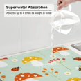 thumbnail image 6 of Balery Design Name Drying Mat For Kitchen Counter, 18x24 Inch Summer Ultra Absorbent Home Dish Drainer Mats Plate Holder, 6 of 9