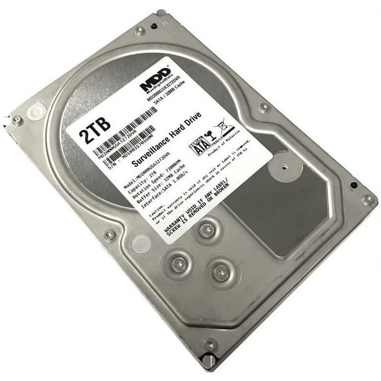 MDD MAXDIGITALDATA 2TB 32MB Cache 7200RPM SATA