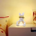 thumbnail image 2 of Binwennn Edge Sculpture Easter Centerpieces for Tables Warm Home Decoration: Rabbit Doll Soft Lighting Create A Atmosphere, 2 of 6