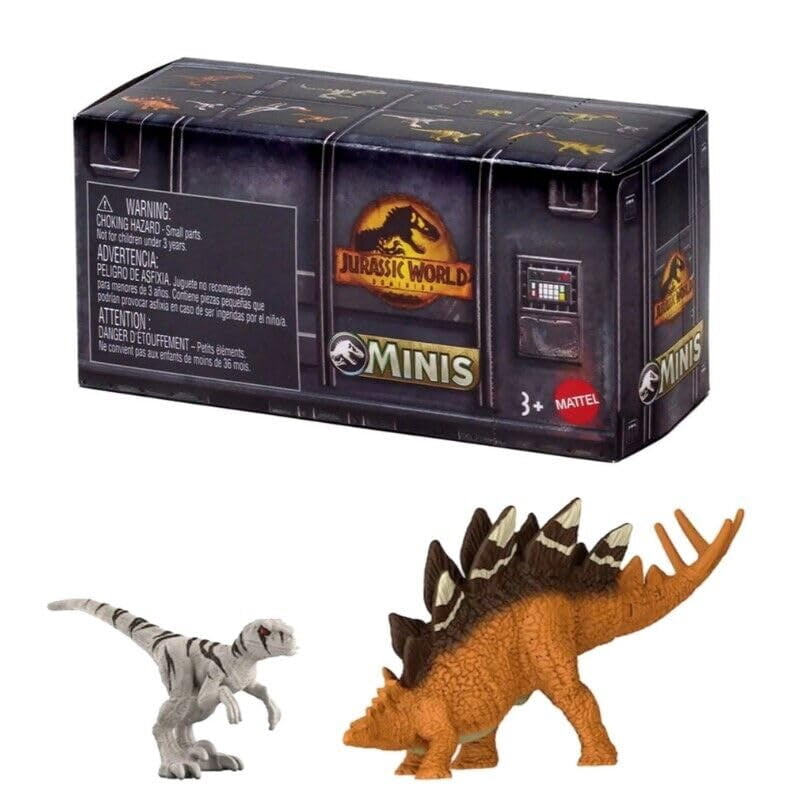 Jurassic World Dominion Minis Surprise Pack Box (Pack of 3)