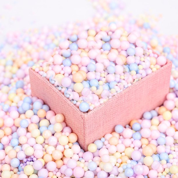 1 Pack Decorative Foam Balls Eyecatching Multi Colors DIY Styrofoam