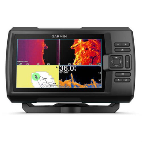Side/ClearVu CHIRP Sonar 010-01809-00 Garmin STRIKER 7sv Fishfinder 7" LCD GPS 