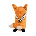 thumbnail image 4 of Stuffed Animal Dog Toy Plush Toy Squeaky Toy for Dogs Lightweight for Aggressive Orange, 4 of 9