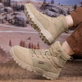 thumbnail image 6 of LASUDRAA Men's Anti-Slip Hiking Hunting Shoes Tactical Boots Breathable Desert Boots Outdoor Shoes, 6 of 8