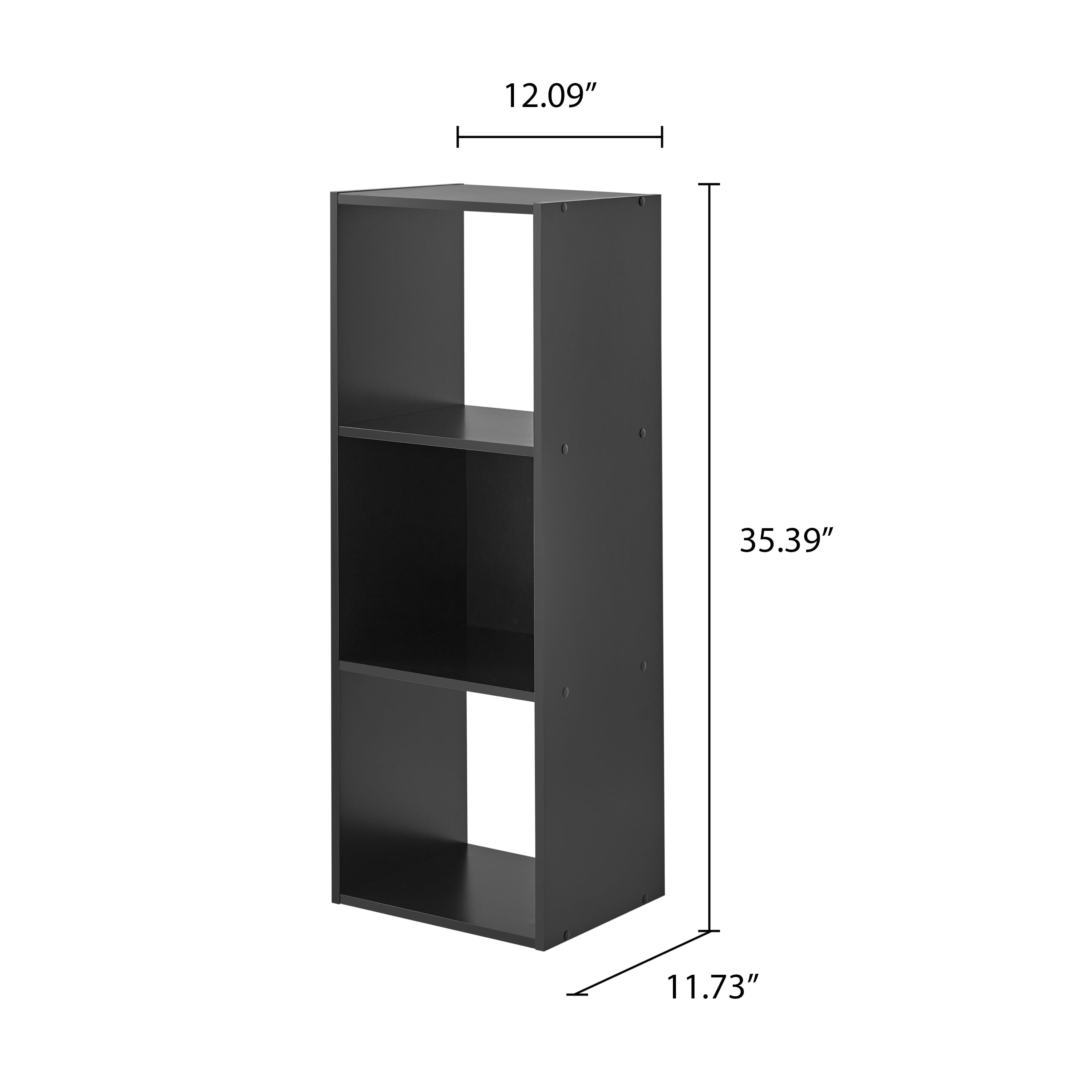 White 3 cube shelf outlet