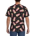 thumbnail image 2 of Rocae Popcorn for Men's Moisture-Wicking Crew Tee - T-Shirt for Sports, Outdoor Activities, and Casual Wear3X-Large, 2 of 9