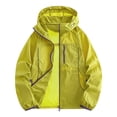 thumbnail image 2 of Kakii en's Color - Block Long - Sleeve Hooded Zip - Up Lightweight Sun Protection Jacket with Multiple Pockets, 2 of 9