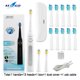 thumbnail image 1 of Seago Sonic cepillo de dientes eléctrico SG-507 para adultos cepillo con temporizador 5 modos Micro USB recargable cepillo de dientes conjunto de cabezales de repuesto Tan Jianjun unisex, 1 of 2