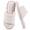 Beige, variant on House Slippers for Women Open Toe Fuzzy Slippers