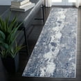 thumbnail image 2 of SAFAVIEH Lilypond Candelario Abstract Runner Rug, Grey/Blue, 2' x 12', 2 of 8