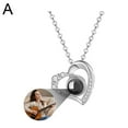 thumbnail image 1 of Custom Photo Projection Necklace - Personalized Necklace with Picture inside J5N0, 1 of 9