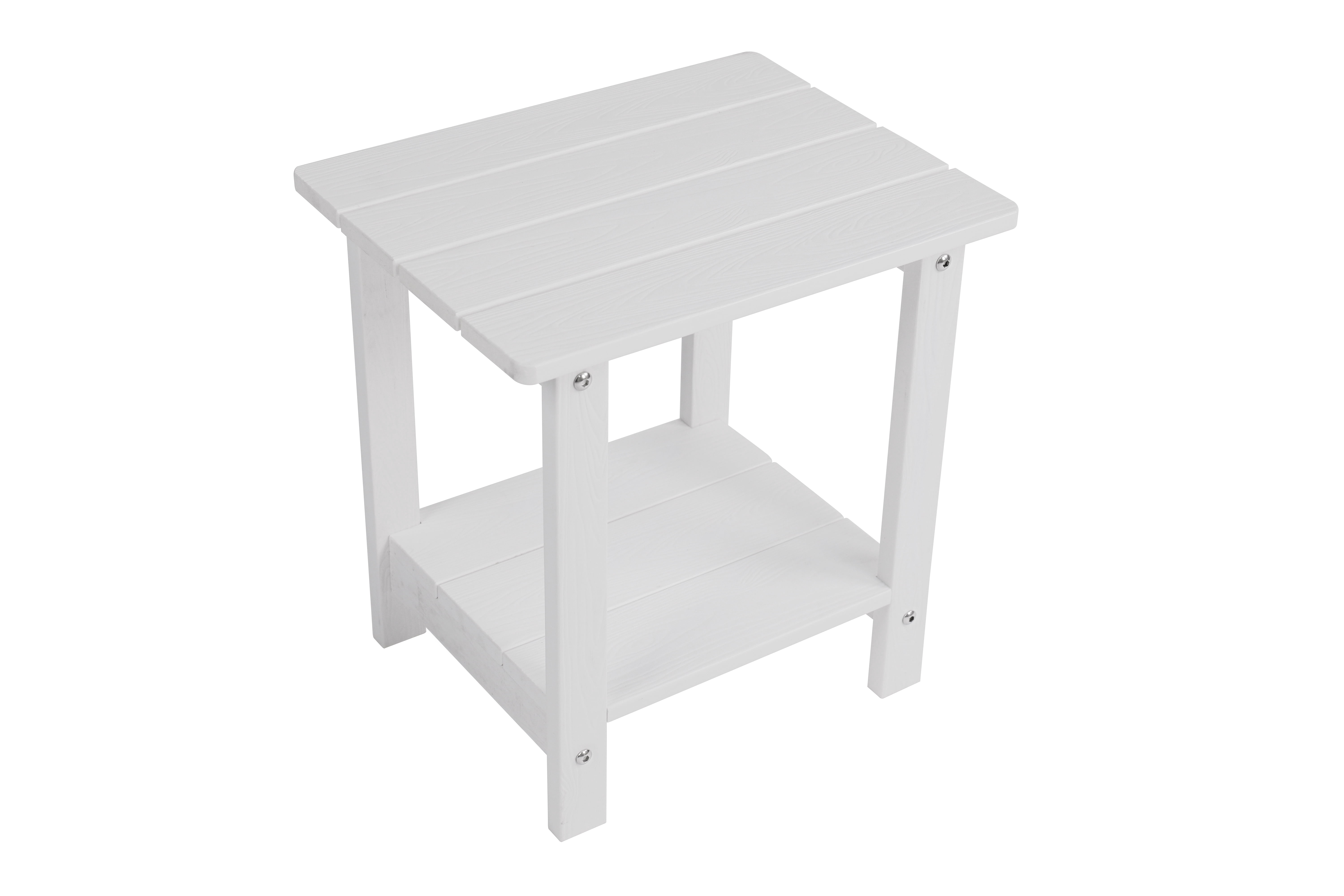Side Table Perfect For Outdoor Yard Togethers Snacks & Cozy Afternoon Relaxation