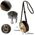thumbnail image 5 of Lsque Rainbow White Horse Pattern Shoulder Bag – Microfiber Leather Crossbody with Detachable Strap & Handle Ring, Waterproof & Durable, Elegant Everyday Carry, 5 of 5