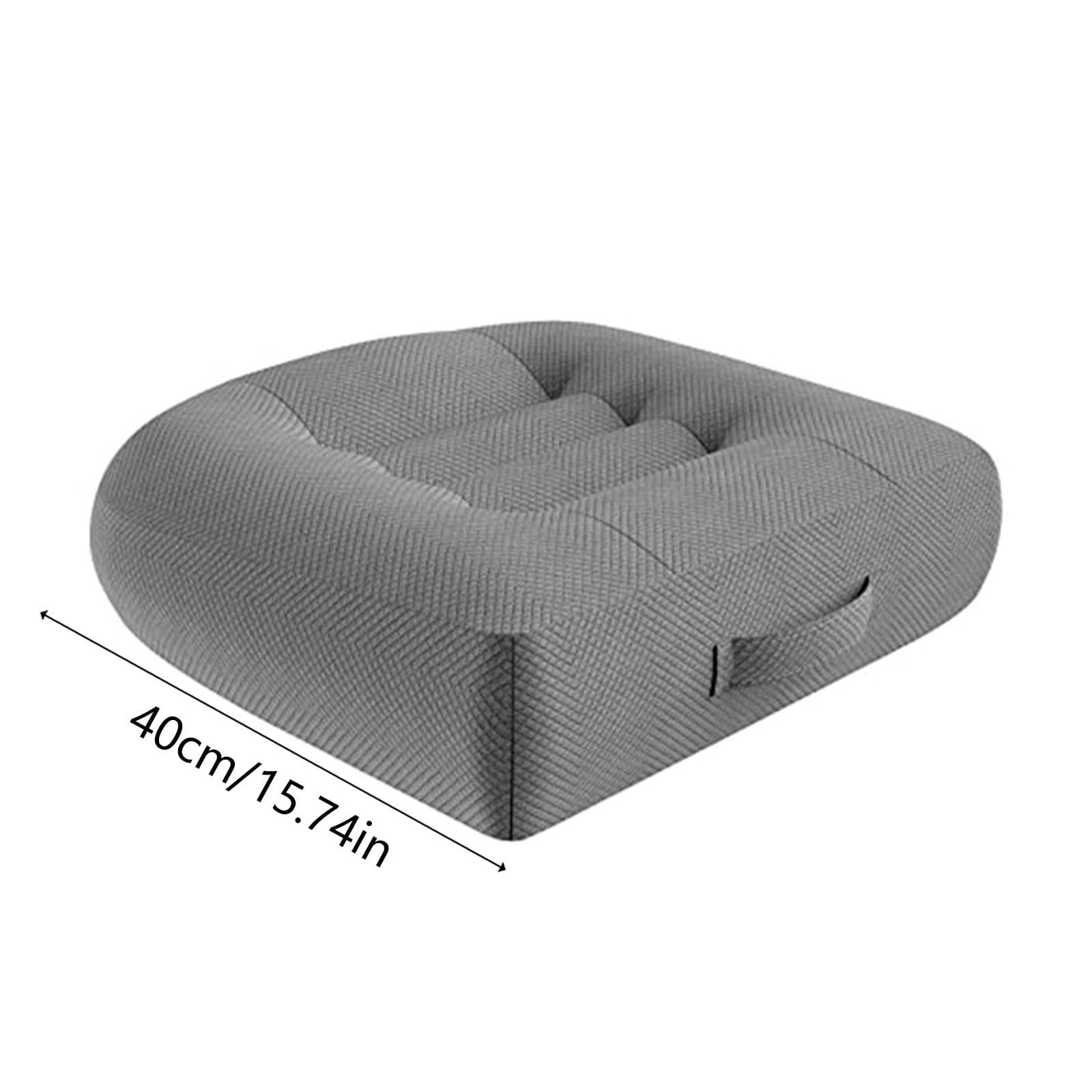 Car Booster Seat - Black Small Size, Height Increasing Cushion | Adjustable Elevated Seat Pad For Cars Trucks Chairs & Wheelchairs | Your View And Comfort, Cushion
