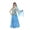 Sky Blue, variant on Exotic Dance Girls Belly Dancing Performance Outfit With Long Skirt Sets Clothes