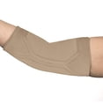 thumbnail image 2 of Kunto Fitness Elbow Brace Compression Support Sleeve (Shipped From USA) for Tendonitis, Tennis Elbow, Golf Elbow Treatment - Reduce Joint Pain During Any Activity! Small Y-Beige/Nude, 2 of 3