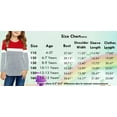 thumbnail image 3 of Sherrylily Girls Casual Long Sleeve Tops Kids Loose Tunic Blouses Size 4-15, 3 of 4