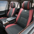 thumbnail image 1 of Ultra Comfort High Grade Leather Seat Covers For Car Truck SUV Van - Front Set, 1 of 4