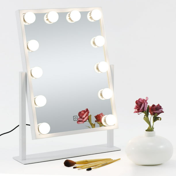 Zeny Hollywood Style Thin Vanity Narrow, Best Hollywood Style Makeup Mirror