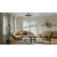 thumbnail image 3 of Progress Lighting Breckenridge 5-Light Flush Mount Matte Black Steel Ceiling Light, No Shade, 3 of 15