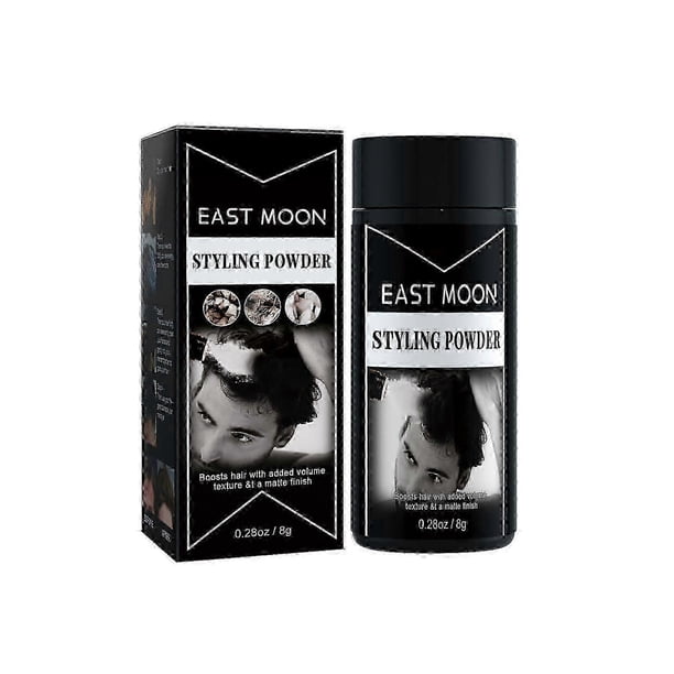 East Moon Men's Styling Texture Powder Effective Moisturizing Shaping Hair Fluffy Lasting Cool Styling -