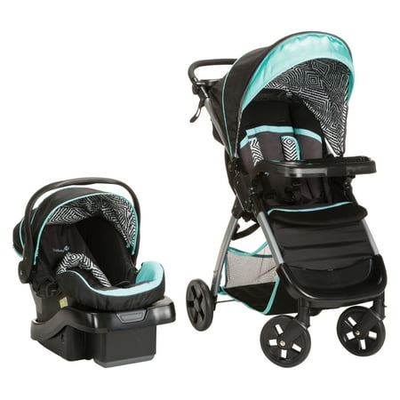 Safety 1ˢᵗ Amble Luxe Travel System with onBoard35, Black Ice