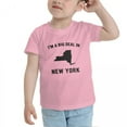 thumbnail image 3 of I'm A Big Deal in New York Cute Toddler T Shirts for Boys Girls (Pink, 4T), 3 of 5