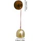 thumbnail image 4 of Door Reminder Bell, Wind Chime Pendant, Entry Doorbell, Suction Door Wind Chime Alloy Model 3.4cm, 4 of 4