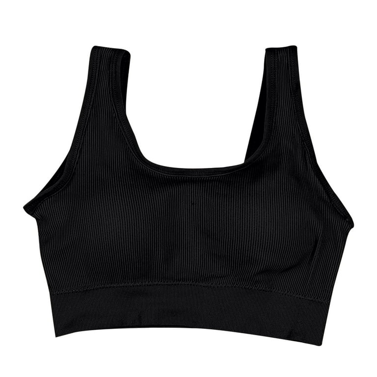 BallsFHK Nipple Cover Bra Women's New Yoga Sports Vest Wrapped Chest  Without Steel Ring Underwear 