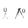 thumbnail image 2 of Portable Small Phone Camera Tripod Compact handle camera tripod 2 Aluminum Handle Universal Cellphone Mount Stand Holder, 2 of 8