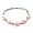 Light Pink, variant on Krdevn Bohemian Flower Headband with Five Fabric Flowers and Elastic Band for Festival and Beach Wear,One Size