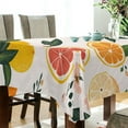 thumbnail image 5 of Yayeee Tablecloths 54" x 54" Rectangle Wrinkle Resistant Party Table Cover, Orange Slices, 5 of 8