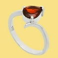 thumbnail image 5 of Hessonite Garnet 925 Sterling Silver Ring s.7.5 Jewelry R-1731 AGR1022_B_7.5, 5 of 6