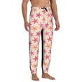thumbnail image 4 of Honeii Starfish Print Mens Jogger Sweatpants, Men's Lounge Pants with Pockets-, 4 of 5