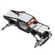 thumbnail image 4 of Marco de chasis ensamblado de coche RC Piezas de marco de coche RC de aleación de aluminio con ruedas para coche Axial SCX24 1/24 RC Plata, 4 of 10
