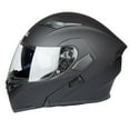 thumbnail image 4 of Full Face Motorcycle Helmet Dual Visor Sun Shield Flip up Modular Motocross DOT Approved Helmets, 4 of 8