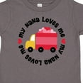 thumbnail image 4 of Inktastic My Nana Loves Me Valentine Boys or Girls Toddler T-Shirt, 4 of 5