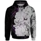 thumbnail image 3 of Sudadera con capucha de otoño para hombre, sudadera con estampado de zorro y lobo, sudadera con capucha para hombre, sudaderas para hombre, ropa Y2k, ropa urbana Harajuku, 3 of 5
