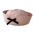 thumbnail image 4 of Sombrero de marinero cómodo, accesorio de cosplay para disfraces y actuaciones de mascarada. Rosa, 4 of 9