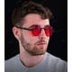 thumbnail image 4 of Gafas de Sol AIEYEZO Redondas Steampunk con Montura de Metal 100% UV400, 4 of 7