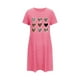 thumbnail image 4 of Camisón corto de mujer, vestido de largo medio con estampado de moda, camisón corto extragrande de mujer, camisón de manga corta con estampado de pecho a la moda, camisón de mujer, 4 of 6