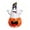 #02, variant on Sahpxhe Halloween Inflatables Outdoor Foil Balloon Standing Skeleton with Double Sided Pattern for Party Yard Decoration