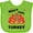 Apple Green, variant on Inktastic Mimi's Little Turkey Boys or Girls Baby Bib