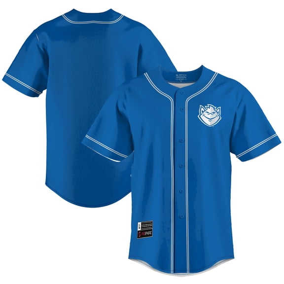 Men's GameDay Greats  Blue Saint Louis Billikens  Lightweight Baseball Jersey