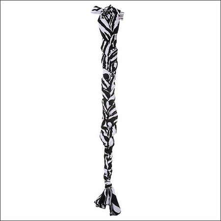 Tail Lycra Bag - ZEBRA TOUGH-1 PRINTED LYCRA BRAID IN TAIL BAG WESTERN HORSE TACK GROOMING