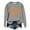 Grey, variant on Womens Long Sleeve Shirts Tops Halloween Pumpkin Print Sweat Fashion Casual Pullover Winter Fall Clothes for Women Tees Blouses Grey XL