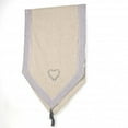 thumbnail image 1 of Linen Heart Table Runner, 1 of 1