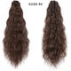 thumbnail image 1 of Peluca de coleta | Extensión de trenza postiza | Peluquín sintético Water Ripple con permanente de maíz, resistente al calor, cómodo, de pinchar, fácil de usar, negro, 1 of 3