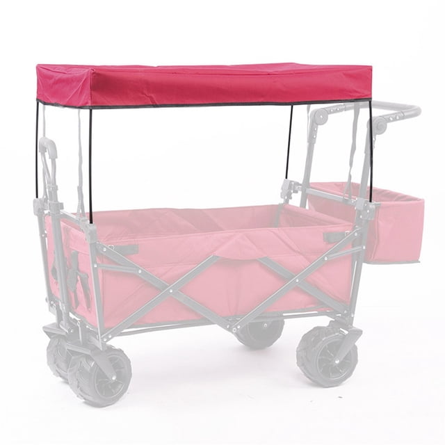 Awning Canopy for Garden Wagon Sun Shade Cover for Trolley Cart