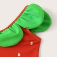 thumbnail image 6 of Fesfesfes Infant Swimsuit Little Girls Swimwear Cute Strawberry Print Bathing-Suit One-Piece Swimsuit, 6 of 6